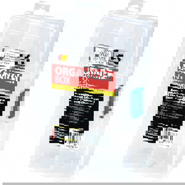 Compartment Storage Boxes & Bins; Storage Box Type: Storage File Box ; Material: Polypropylene ; Number Of Compartments: 6 ; UNSPSC Code: 44111515